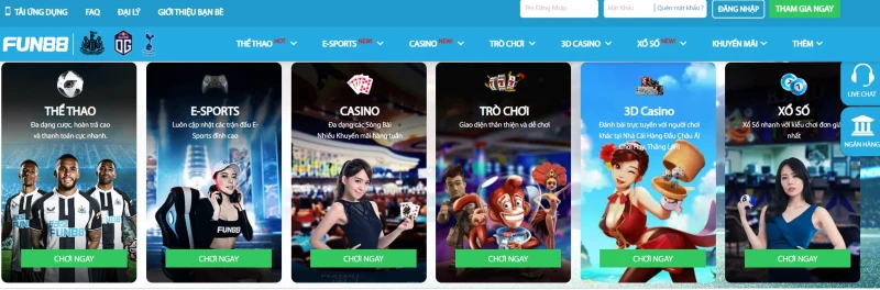 Casino online Fun88